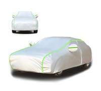 Bache Voiture Exterieur pour Renault 8 Gordini 1964-70, Étanche Respirante Bâche de Voiture Protection Intérieure Extérieure Tout Temps, Savec Bande Réfléchissante(Silver Green,Thick)