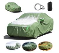 Bache Voiture Exterieur pour Renault Espace V Minivan/Crossover 2015-2023, Anti-UV, Anti-Gel, Anti-Neige, Anti-PoussièRe, Anti-Feuilles, Anti-Pluie Et Anti-Rayures | Vert