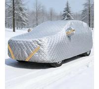 Bache Voiture Exterieur pour Seat Leon mk3, Housse intégrale épaisse Anti-grêle, Protection imperméable, résistante à la Neige, au Vent et aux UV, Convient aux modèles à hayon, berlines et SUV