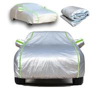 Bache Voiture Exterieur pour Tesla Model 3,Protection Intégrale en Tissu Oxford avec Fermeture Éclair Latérale & Bandes Réfléchissantes, Résistante à la Neige au Soleil aux UV