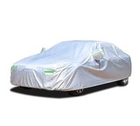 Bâche Voiture Extérieure pour Mitsubishi Eclipse Cross (GK 2017-2025 2026),Housse De Protection Solaire Imperméable avec Bandes Réfléchissantes,Anti Neige Pluie Vent Et Poussière,Silver