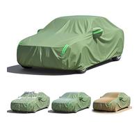 Bache Voiture Hiver pour Audi R8 Spyder 2019-2025,Bâche de Protection pour Voiture Imperméable à la poussière et aux Rayures,avec Fermeture éclair et réflecteurs,Green