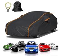 Bache Voiture Hiver pour Renault Symbioz(2024-2025),Bâche de Protection Voiture Extérieur Étanche,Tissu Oxford,Anti-PoussièRe,Protection Neige Pluie,Noir