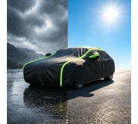 Bâche Voiture Imperméable Extérieur pour Mazda 6 MPS 2006-2007, Housse de Protection Voiture Tissu Oxford avec Fermeture Éclair Latérale Bâche Auto Légère Anti-UV d38