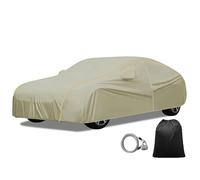 Bache Voiture imperméable pour Mazda RX 7 FD 1992-1996丨avec Fermeture éclair de Porte latérale Housse Protection Voiture Extérieur Respirante Résistant À La Poussière Pluie(Khaki)