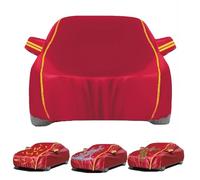 Bache Voiture ImperméAble pour Tesla Model X 2015-2024, Housse De Voiture ExtéRieure, Toutes Saisons, ImperméAble, Coupe-Vent, Soleil, Pluie, Neige, avec Bande RéFléChissante Et Fermeture éClair