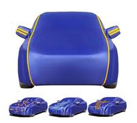 Bache Voiture ImperméAble pour Tesla Model Y, Housse De Voiture ExtéRieure, Toutes Saisons, ImperméAble, Coupe-Vent, Soleil, Pluie, Neige, avec Bande RéFléChissante Et Fermeture éClair