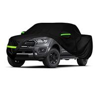 Bâche Voiture Pickup Étanche Remplacement pour Nissan Navara Ford Ranger Toyota Hilux, Housse de Protection Bâche Voiture Extérieur Complète Anti Soleil Neige Poussière avec Porte à glissière