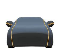 Bâche Voiture pour Citroen C6 Housse Protection Voiture Étanche Anti UV Soleil Poussière Durable Housse De Voiture Complète pour L'extérieur Et L'intérieur,Noir-Orange