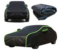 Bache Voiture pour Dodge Challenger 1970-2023,Protection Toutes Saisons, Extérieur Imperméable, Anti-UV, Bandes Réfléchissantes, Corde Anti Vent, Ourlet Élastique