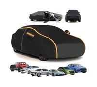 Bache Voiture pour Jaguar XJ8,Housse Auto Tissu Oxford - Imperméable Pluie & Neige + Anti-poussière + Protection UV, Anti-vieillissement