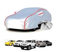 Bâche Voiture pour Rena lt Trafic 3 Phase 2 Passenger 2019-2021 (499,9 x 195,6 x 197,1cm),Imperméable,Protection Solaire,Quatre Saisons,Anti-âge,résistant aux Rayures,Fermeture éclair latérale