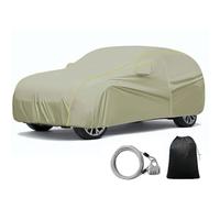 Bache Voiture pour Renault Scénic 5 2024-2025 Housse De Voiture Complète丨Bâche De Protection Auto avec Fermeture Éclair De Porte Latérale Anti-UV Respirante Imperméable Xcj7(Khaki)