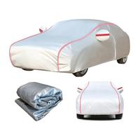 Bâche Voiture pour Renault Twingo 3,Protection Toutes Saisons,Anti-Rayure,Fermeture éclair Latérale,Bandes Réfléchissantes,Utilisation Intérieur Extérieur