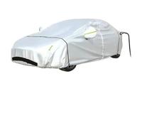 Bâche Voiture pour Tesla pour Le modèle 3 Housse Protection Portière Imperméable Résistante À l'eau La Pluie Et Au Vent avec Port Chargement en Maille Ventilée Fermeture Éclair Housse Auto Étanche