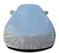 Bache Voiture pour Volvo S90 1996-2026 | Bande Reflechissante Bache Auto, Imperméable Couverture Véhicule, Doublure Coton Voile Extérieur