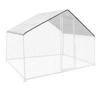 Bâche waterproof blanche 3,4x1.90 M 150 gr pour enclos poulaillers G