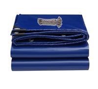 Bâche Waterproof, Cover All Bâche à Oeillets 1.4 x 6 m 500G/M² PVC Protection de Vent Pluie Soleilavec Œillets Bois Baches Bache Protection Bois Camion, Meuble de Jardin, Bois, Bleu