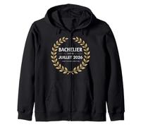 Bachelier 2026 Félicitations Réussite BAC Souvenir Garçon Sweat à Capuche