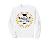 Bachelier 2026 Félicitations Réussite BAC Souvenir Garçon Sweatshirt