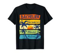 Bachelier Mode Vacances Activé Cadeau BAC 2025 Baccalauréat T-Shirt