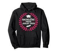 Bachelière 2025 Félicitations Réussite BAC Souvenir Fille Sweat à Capuche