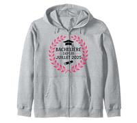 Bachelière 2025 Félicitations Réussite BAC Souvenir Fille Sweat à Capuche