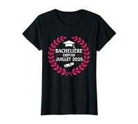 Bachelière 2025 Félicitations Réussite BAC Souvenir Fille T-Shirt