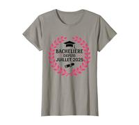 Bachelière 2025 Félicitations Succès BAC Souvenir Fille T-Shirt