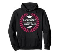 Bachelière 2026 Félicitations Réussite BAC Souvenir Fille Sweat à Capuche