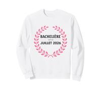 Bachelière 2026 Félicitations Réussite BAC Souvenir Fille Sweatshirt