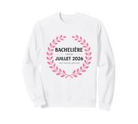 Bachelière 2026 Félicitations Réussite BAC Souvenir Fille Sweatshirt