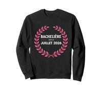Bachelière 2026 Félicitations Réussite BAC Souvenir Fille Sweatshirt