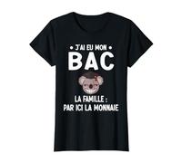 Bachelière Koala par Ici la Monnaie diplôme Baccalauréat T-Shirt