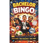 Bachelor Party Bingo: 20 Cut-and-Play Bachelor Party Themed Bingo Game Cards