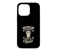 Bachelor Qui Cuisine Bien, Chef à Domicile, Cuisinier en Solo, compétences en Cuisine Coque pour iPhone 14 Pro Max