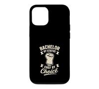 Bachelor Qui Cuisine Bien, Chef à Domicile, Cuisinier en Solo, compétences en Cuisine Coque pour iPhone 12/12 Pro