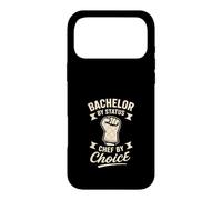 Bachelor Qui Cuisine Bien, Chef à Domicile, Cuisinier en Solo, compétences en Cuisine Coque pour iPhone 17 Pro Max