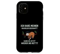 Bachelor Retrouvé dans Le Lit Étudiant Cadeau Paresseux Coque pour iPhone 11