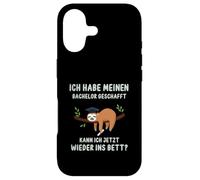 Bachelor Retrouvé dans Le Lit Étudiant Cadeau Paresseux Coque pour iPhone 17