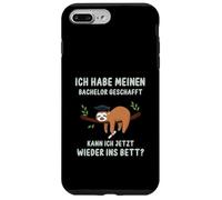 Bachelor Retrouvé dans Le Lit Étudiant Cadeau Paresseux Coque pour iPhone 7 Plus/8 Plus