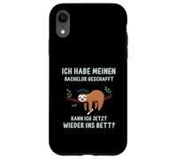Bachelor Retrouvé dans Le Lit Étudiant Cadeau Paresseux Coque pour iPhone XR
