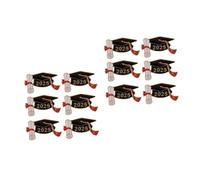 Bachelor's Brooch Cap Pins Party Badge Badge for Graduation Class of Celebration Pin Black Zinc Alloy