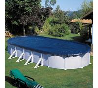 Bâche hivernage pour piscine ovale Gre Pool - Dimensions bâche: 6,10 x 4,10 m