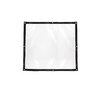 Bâches Imperméables Transparentes, Bâche Transparente Extérieure, Bâche en Plastique Imperméable avec œillets pour Meubles de Jardin, Voitures, Ouverture de Rangement(1x5m)