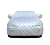 Bâches Voiture Imperméables Couverture Anti-grêle Auvent Protection Pare-Brise Extérieur Complet pour Véhicules Universel Contre La Pluie Parasols De Voiture(Le Noir,XL)