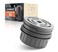 Bachgold Gourde Filtrante eau non potable 500ml,capacité de filtration 2000L I Élimine 99,99 % des bactéries,filtre microplastiques et chlore I Fiable en situation de blackout et de crise, Vert 500ml