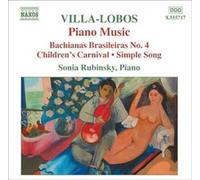 Bachianas Brasileiras No. 4 Pour Piano 4 Mains, A Fiandeira, Poema Singelo, Carnaval Des Enfants, Francette Et Pià