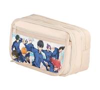 Bachira Meguru Isagi Yoichi Rin Itoshi Trousse à crayons Chigiri Hyoma Trousse à crayons Cadeau pour les fans, Type 24, 21*8*13cm, Trousse à crayons