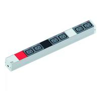 Bachmann 19 1HE 6xC19 3ph Câble d'alimentation 3,0m CEE 16A rt